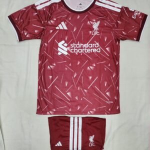 Liverpool Home Set 2026 - 27 with Shorts