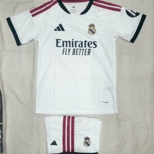 Real Madrid Home Set 2026 - 27 with Shorts