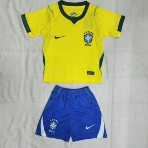 Brazil Home Fifa World Cup 2026 Set with Shorts Jr.
